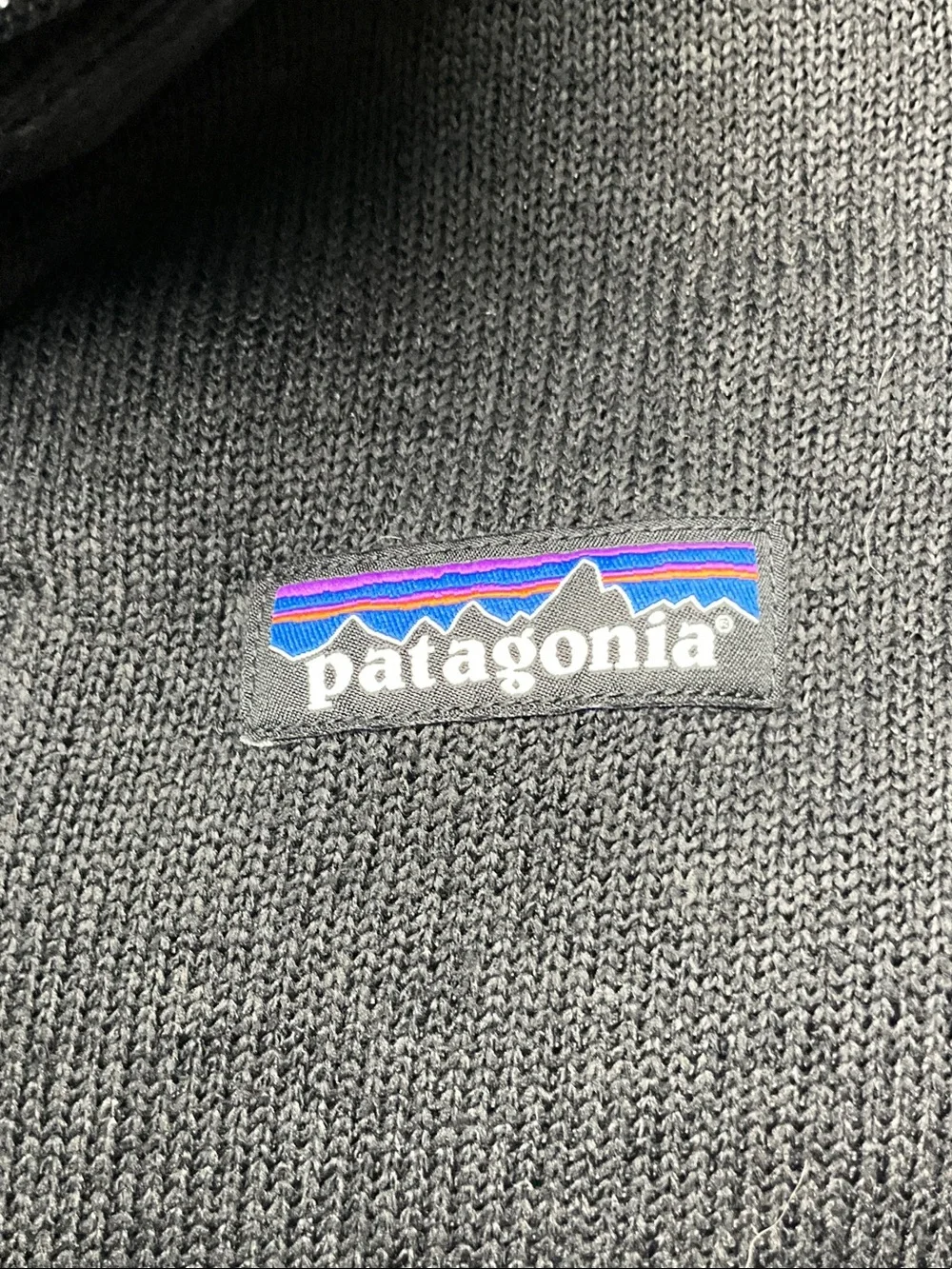 Patagonia® Men's Better Sweater® Vest Black Color *Company Embroidered Size L